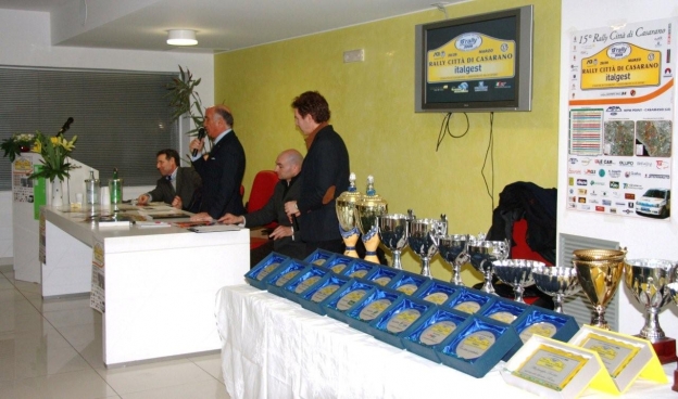 Premiazione Sociale Casarano Rally Team 2008.